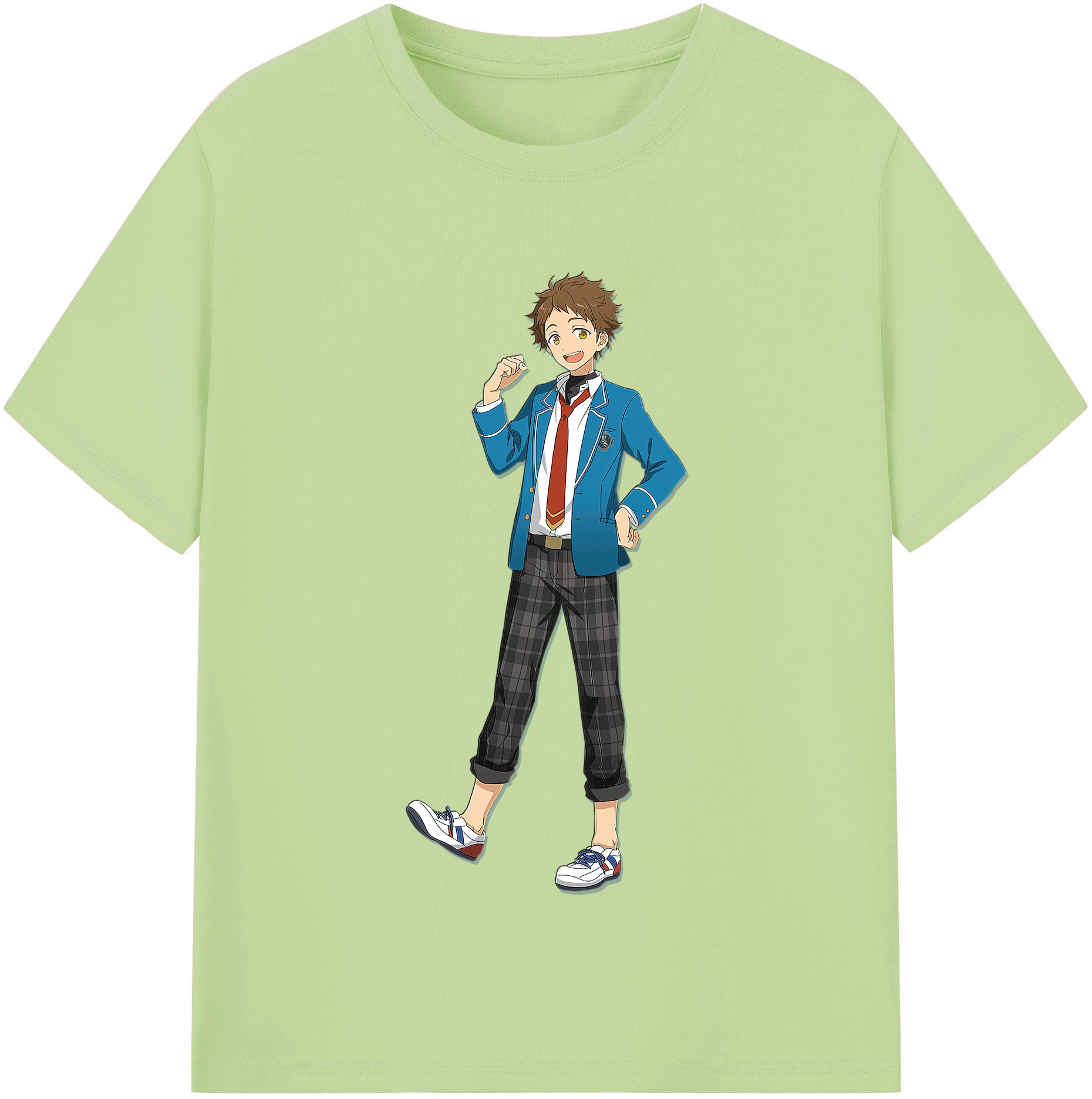 （画像用） あんさんぶるスターズ! Ensemble Stars 綿100％半袖Tシャツ（フロントプリント）